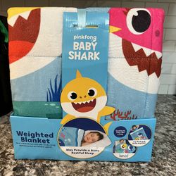 Baby Shark Weight Blanket, 4.5 Lbs 