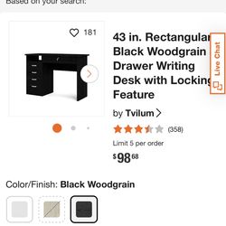 Desk drawers