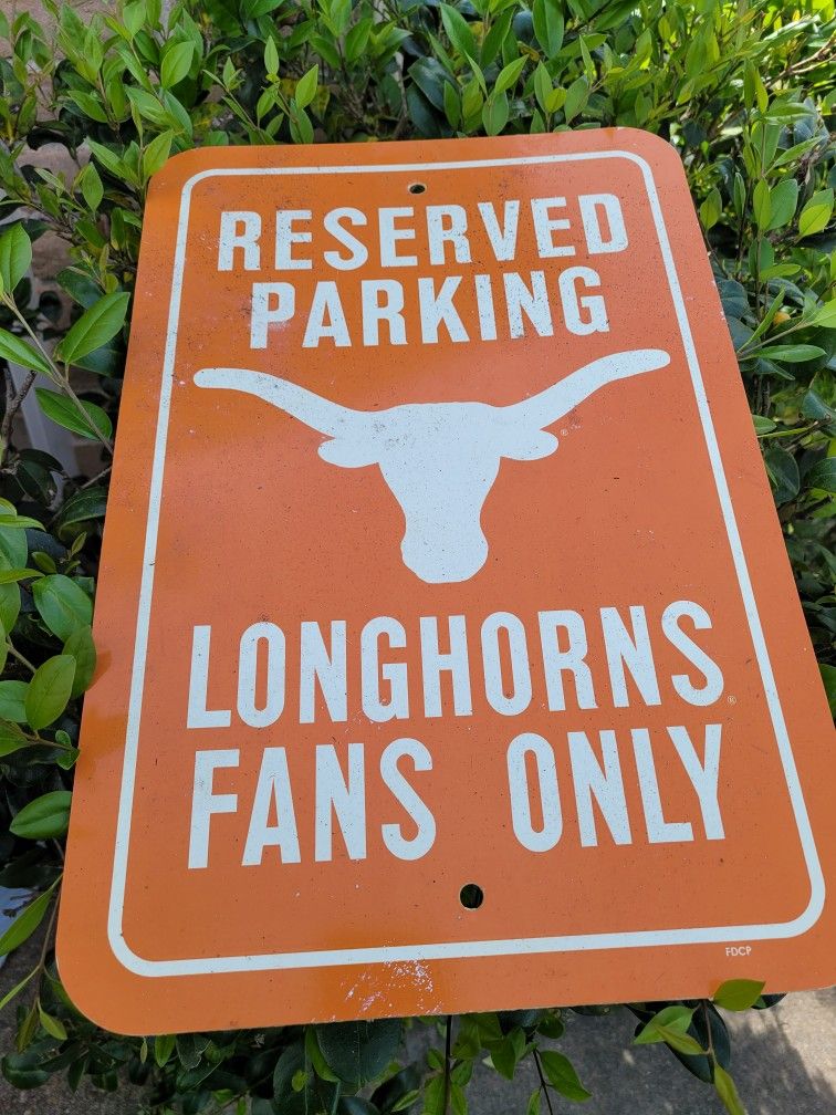 Texas Longhorn Sign