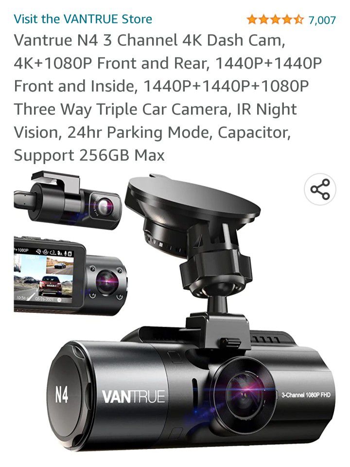 The Vantrue N4 Triple Dash Cam Reviewed in Depth