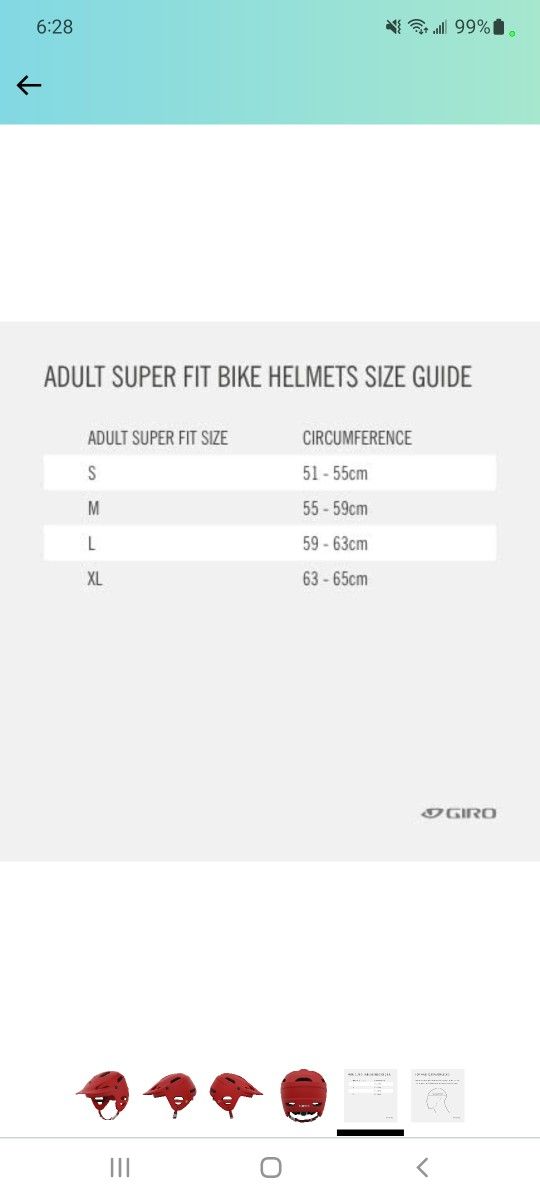 Giro Tyrant Spherical Adult Dirt Bike Helmet Medium red
