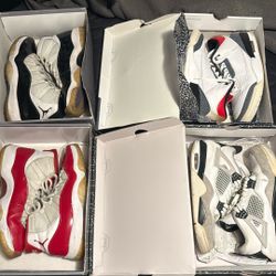 4 Pairs Of Jordan’s 