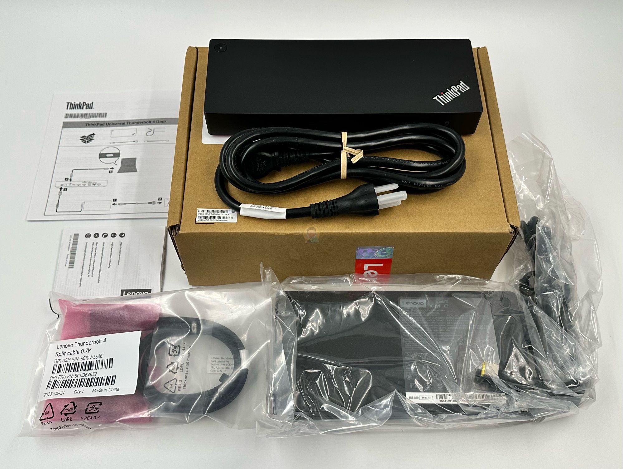ThinkPad Thunderbolt 4 Workstation Dock