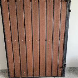 8ft Brown And Black Gates 