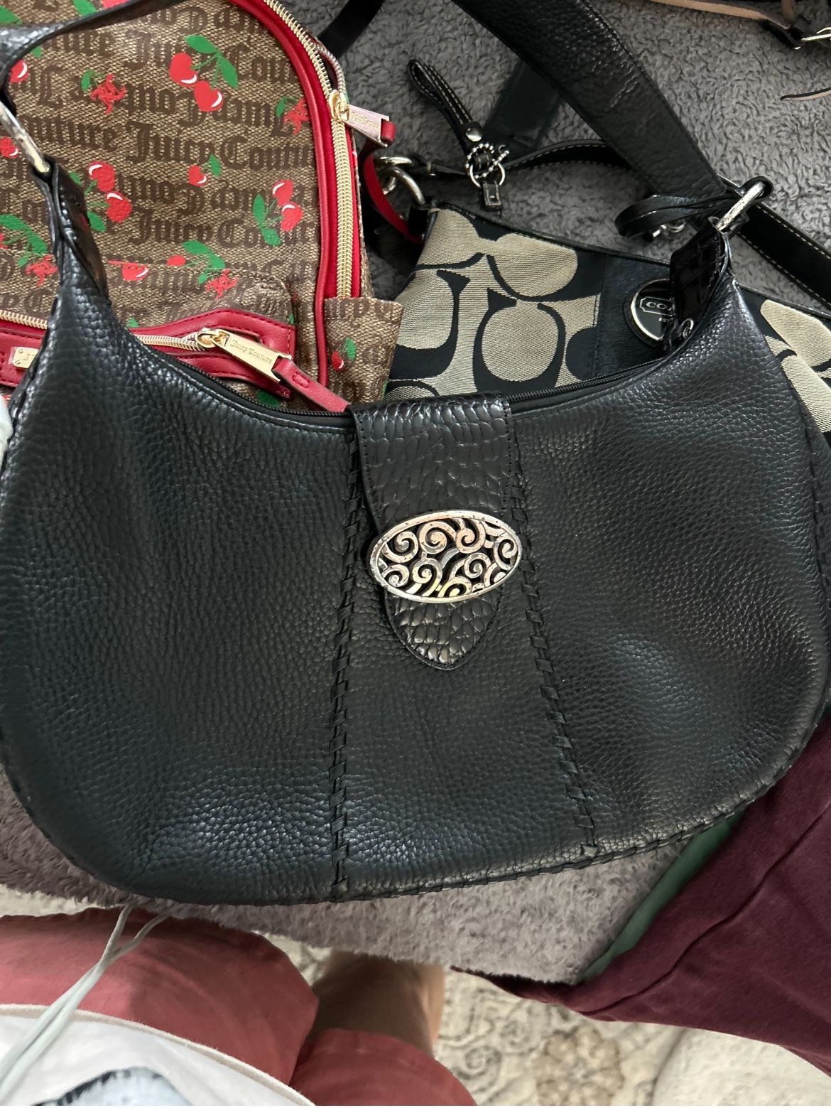 Brighton Black Purse