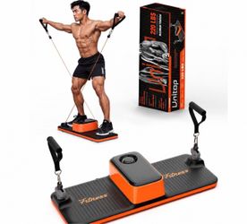 U-trainer - The Ultimate Home Fitness Solution with 220lbs Resistance | Unitop