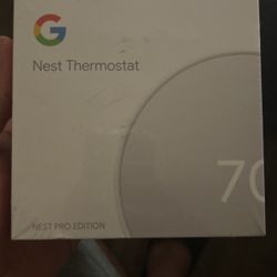 Google Nest Thermostat Nest Pro Edition