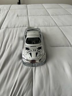 Race car with shot glasses