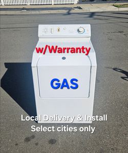 Clean Good Working Maytag GAS Dryer Local Delivery With Warranty