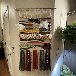 weaving wall hanging