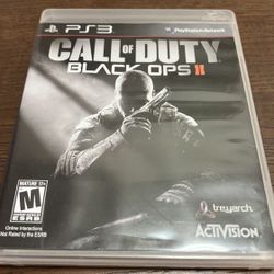 Call Of Duty: Black OPS 2 PS3 (PlayStation 3, 2012) 