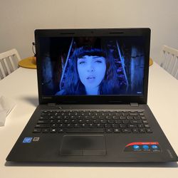 Lenovo IdeaPad 100S-14IBR Laptop computer  Intel Celeron N3060 1.60GHz  2GB RAM  120GB SSD Win 10 PRO. Microsoft office installed. Nothing wrong. **NO