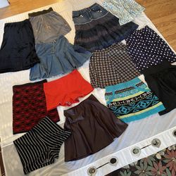 Skirts and Shorts small 