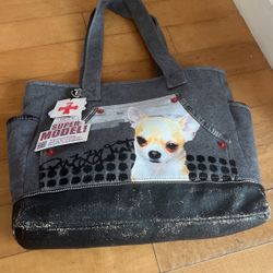 CHIHUAHUA SHOULDER PURSE New With Tags