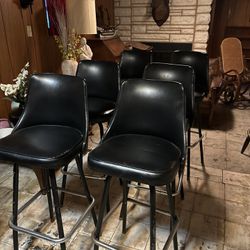 Vintage Barstools - $30.00 Each/ 6 Chairs Available 