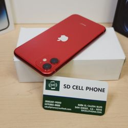 iPhone 11 64 GB Red Unlocked For Any Carrier 