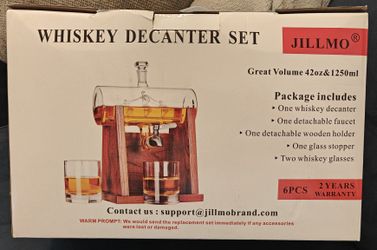 Whiskey Decanter Set 40oz/1250ml