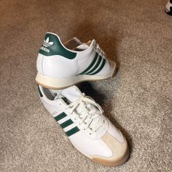 Adidas Sambas (White / Green)