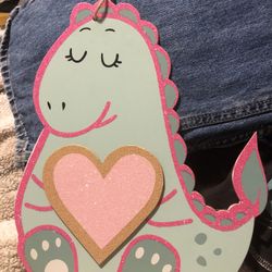 Hanging Dinosaur 🦖 Plaque (please Read Description)