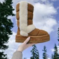 UGG Classic Chillapeak Tall/Platform Boots NWOT