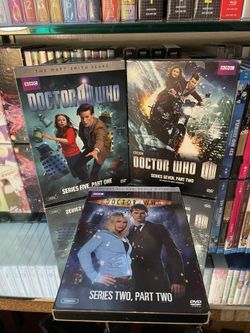 Doctor Who - 3 DVDs Bundles (6-Disc Total)