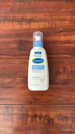 Cetaphil Gentle Foaming Cleanser; Hydrating Glycerin Essential Vitamins B5 And E: For Dry To Normal, Sensitive Skin; 8 oz