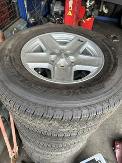 4 Keep Rims With Tires $600