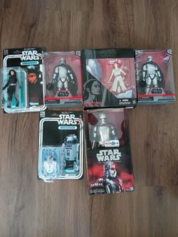 Star Wars figures
