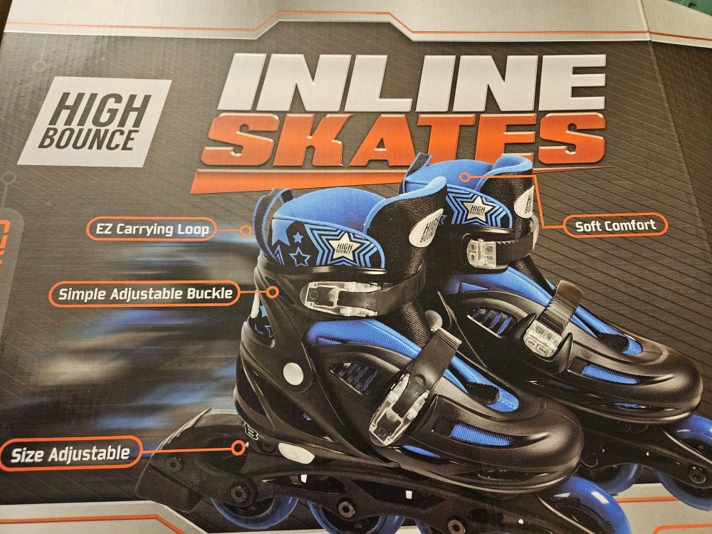 High Bounce Inline Skates Like New
