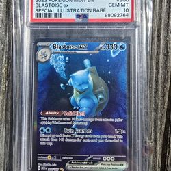 PSA 10 Blastoise EX