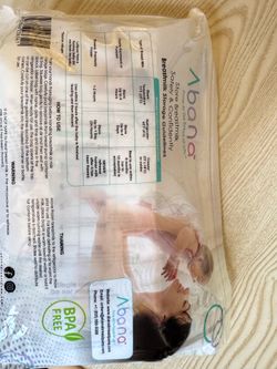 Ababa bags 100ct 8oz pre-sterilized bags for breast milk storage
