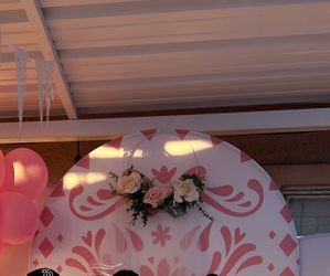 Bridal Shower Door Decor