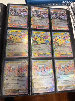 POKEMON SINGLES BINDER!