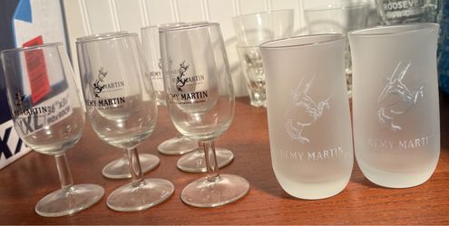 Set or Individual Vintage Remy Martin Cognac Glasses