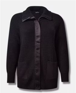 Cardigan zipper Sweater