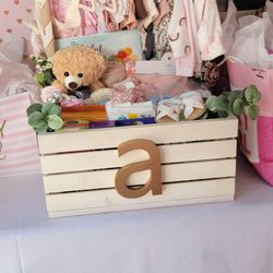 Customized Wooden Gift Crate