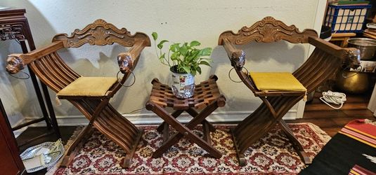 Italian Antique Chair Set