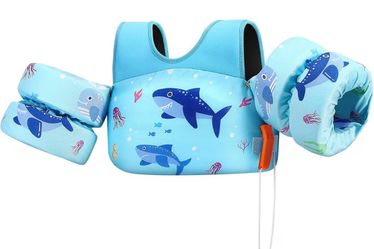 Kids Swim Vest with Arm Floaties
