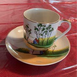 Occupied Japan Teacup and Saucer