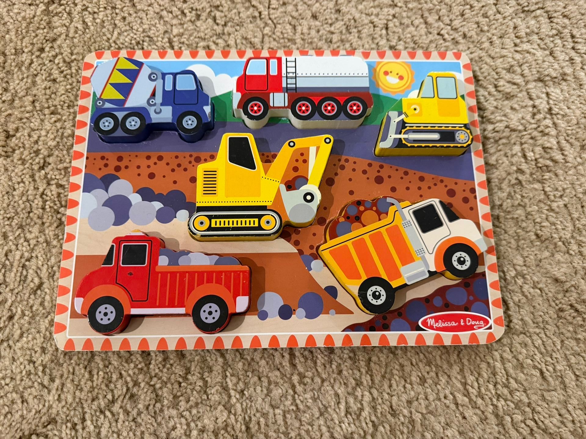 Melissa & Doug Truck Puzzle