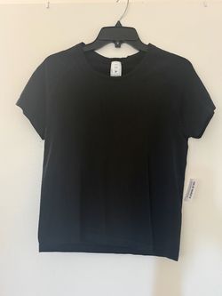 Seamless Texture Cropped T-shirt
