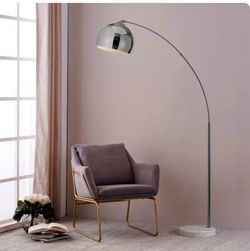 Versanora Arquer Arc Floor lamp-Chrome - SELF PICK UP ONLY