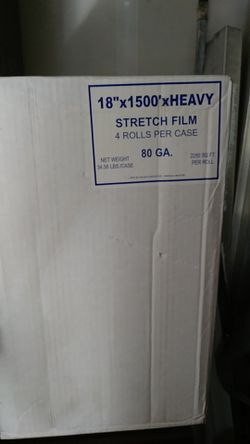 Case of stretch film