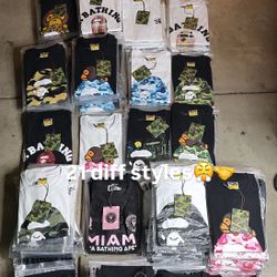 Bape Tees S-M-L Only‼️