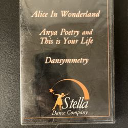 Alice In Wonderland Anya Poetry and This is Your Life Dansymmetry (DVD, 2004)