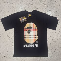 Burrberry bape shirt