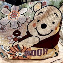 Winnie Pooh Canvas Tote