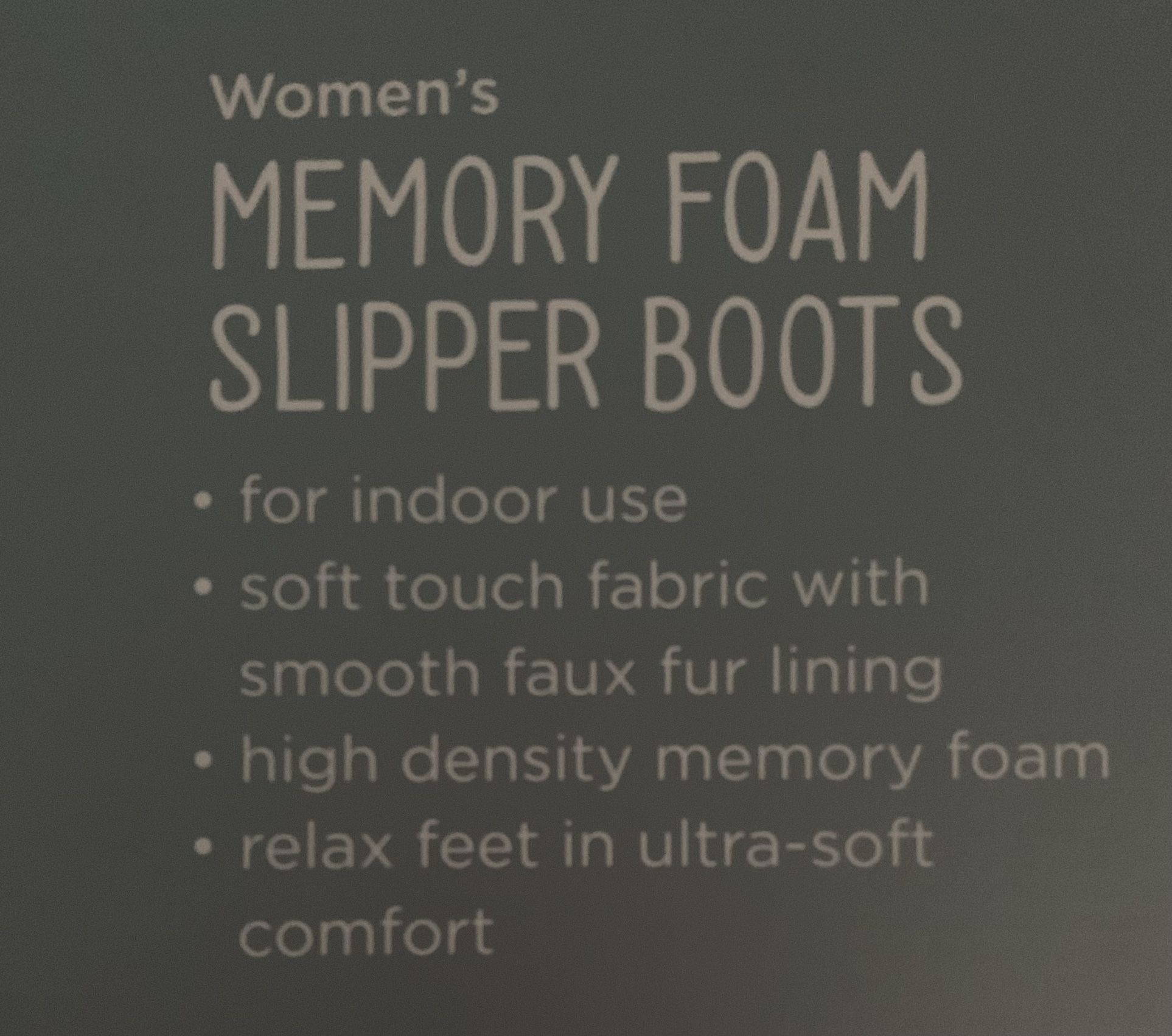 Wayland Square Women’s Memory Foam Slipper Boots