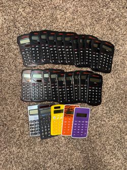25 classroom calculators