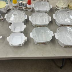 Huge Corning Ware Bundle 